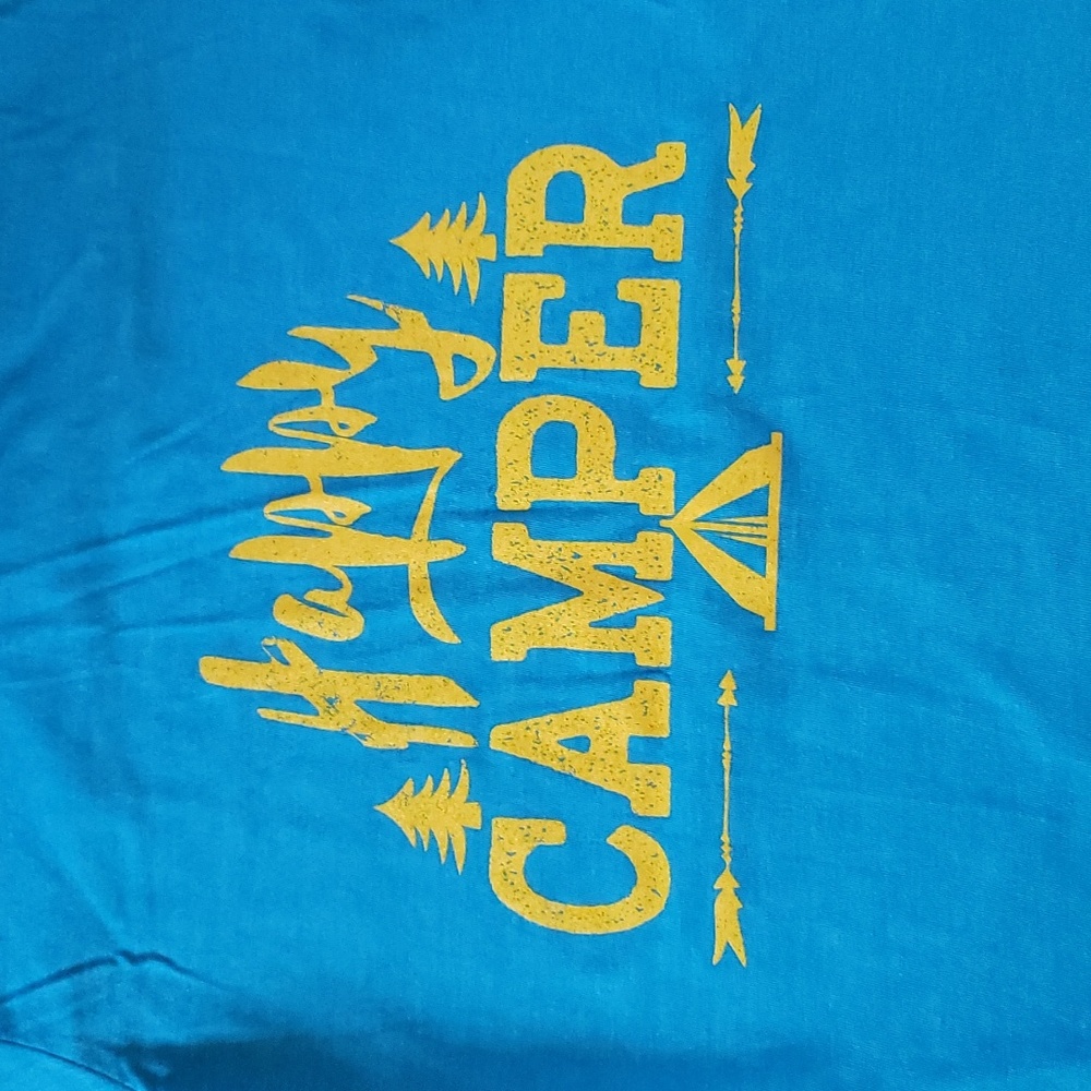 New Happy Camper tshirt